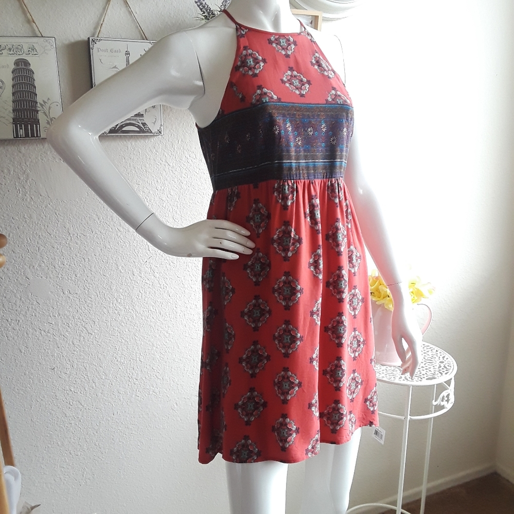 Full tilt Mini dress orange color Small